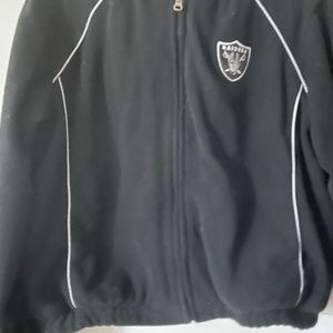Raiders fleece jacket